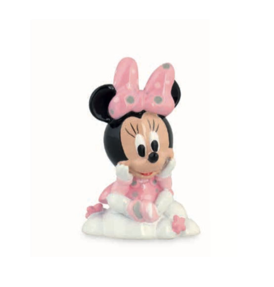 Bomboniera Disney in resina minnie rosa baby su nuvola mm. 50H, Scatole  Discount.it - Trasparenti, in cartone, portabottiglie, portaconfetti,  nastri, bomboniere e ragali