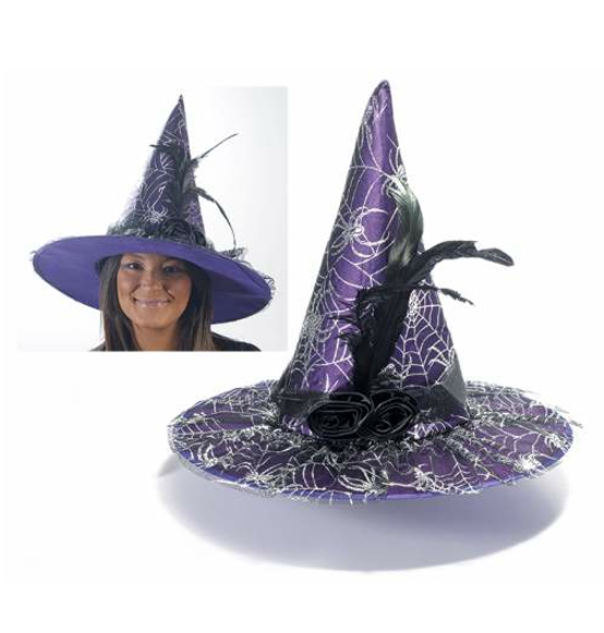 Cappello Halloween da strega in stoffa