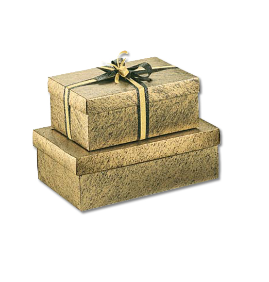 Scatola regalo oro nero in cartone mm. 455x320x110, Scatole Discount.it -  Trasparenti, in cartone, portabottiglie, portaconfetti, nastri, bomboniere  e ragali
