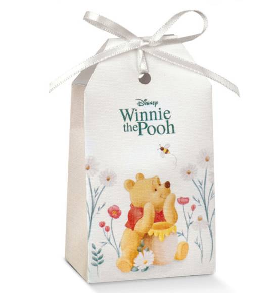 Portaconfetti Scatolina battesimo compleanno Tag Winnie the Pooh novità originale 2023