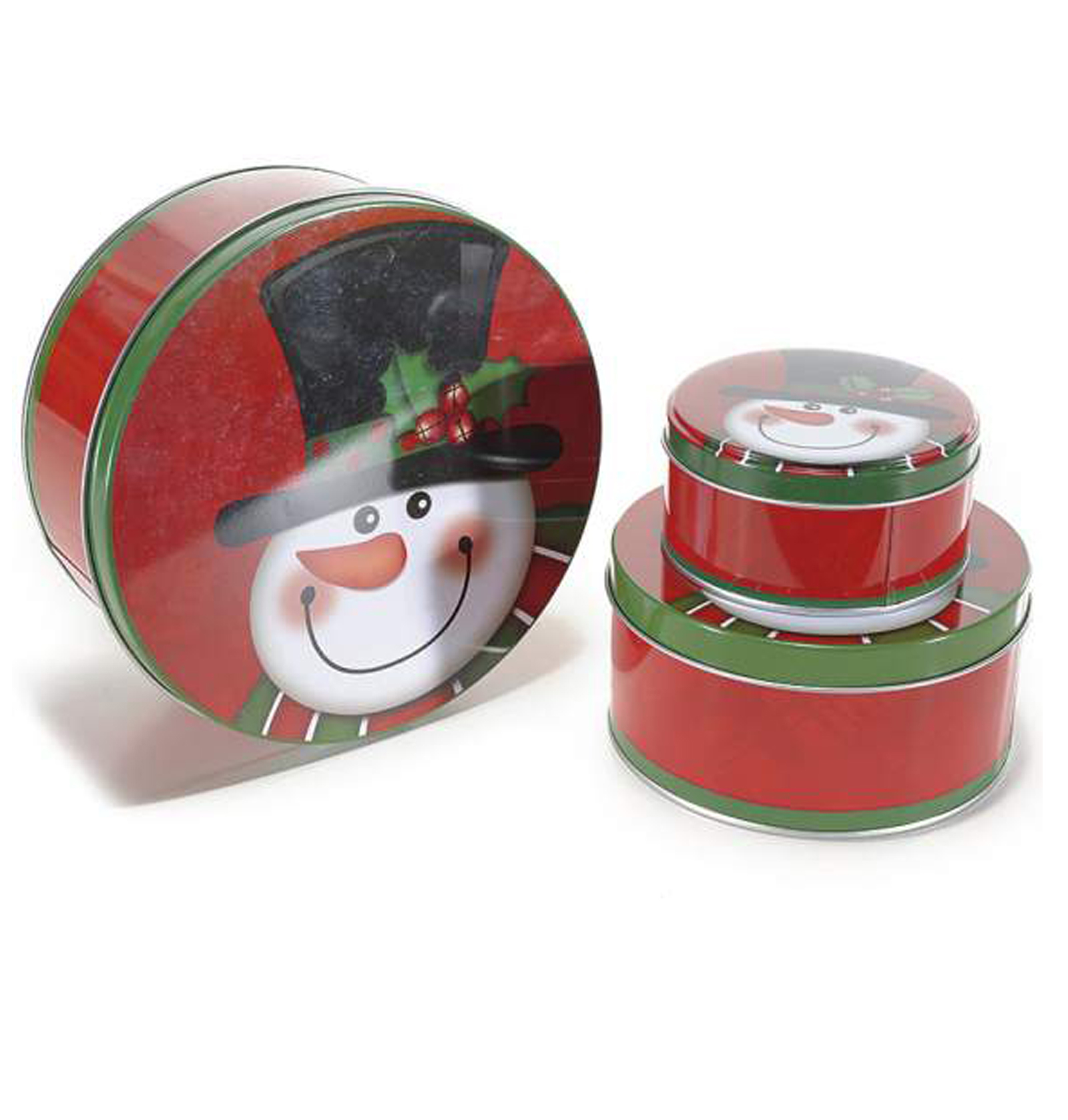 8Pz. Scatole natalizie in metallo decorato: cm 11 x 7,6 x 2,9 H, Scatole  Discount.it - Trasparenti, in cartone, portabottiglie, portaconfetti,  nastri, bomboniere e ragali
